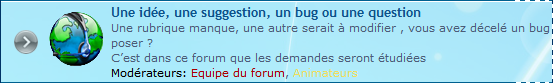 Suggestion, Bug, Question Suggestion, Bug, Question