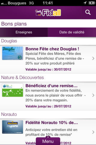 04 - Les bons plans personnalisés de chacune de vos cartes