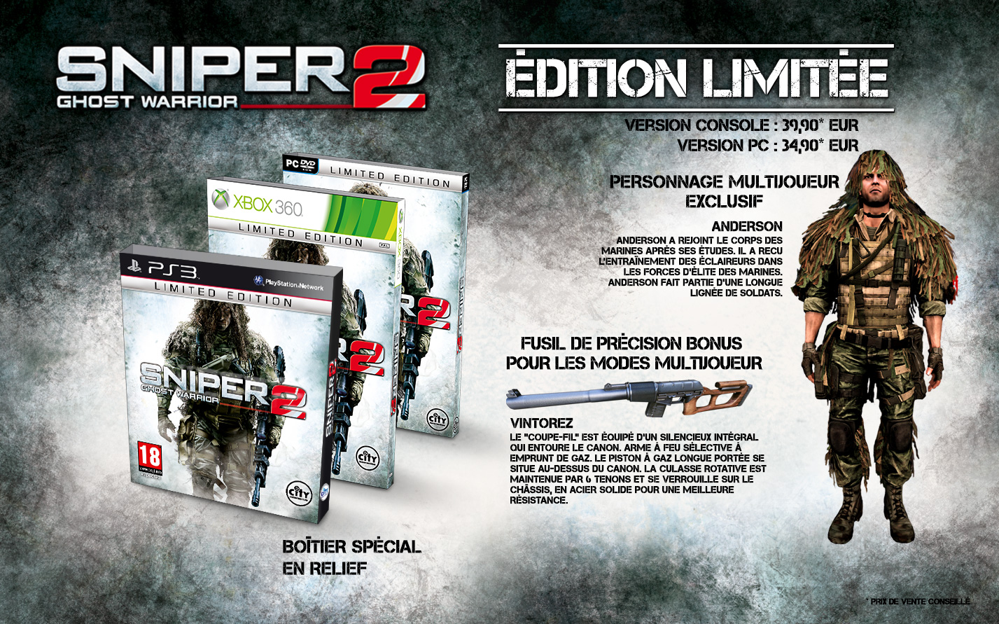 Sniper Ghost Warrior 2 : Edition limitée