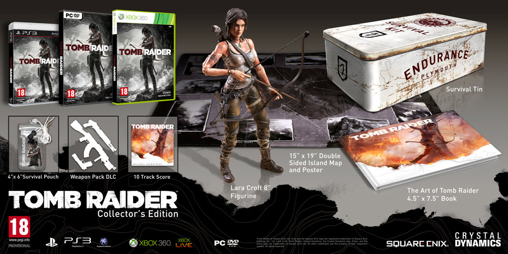 Précommandez l'Édition Collector maintenant ! Tomb Raider : Edition Collector