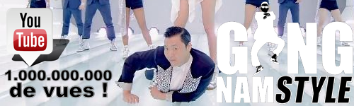 1.000.000.000 de vues pour le Gangnam Style
