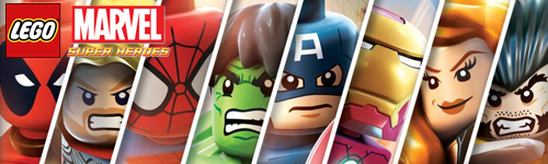 Bannière Lego Marvel Super Heroes