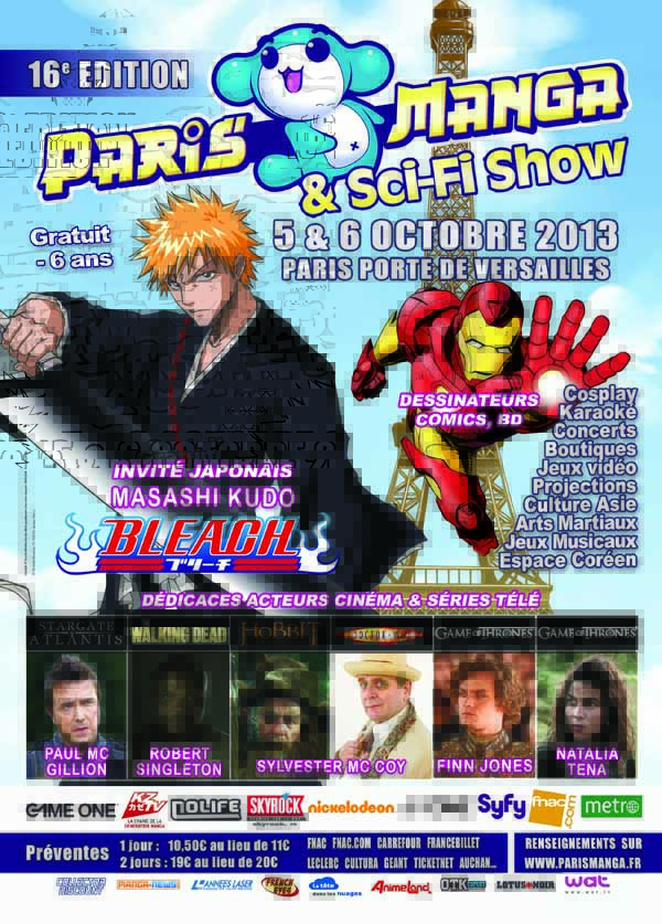 Affiche Paris Manga & Sci-Fi Show 2013