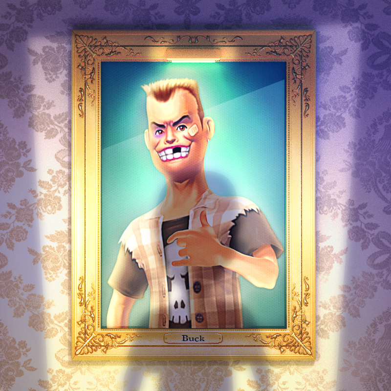 Sale Gosse - Artwork cadre frere