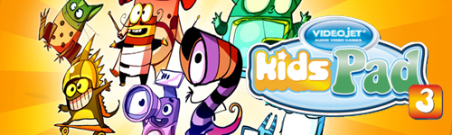 Bannière VideoJet KidsPad 3