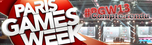 Bannière Paris Games Week 2013 : Compte-rendu