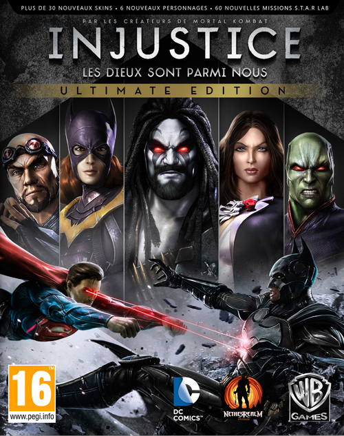 Jaquette Injustice : Les Dieux Sont Parmi Nous Ultimate Edition