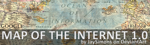 Bannière Map of the Internet 1.0