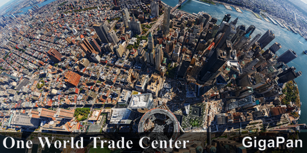 Bannière One World Trade Center GigaPan