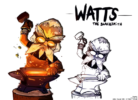 Planets3 : Watts le forgeron