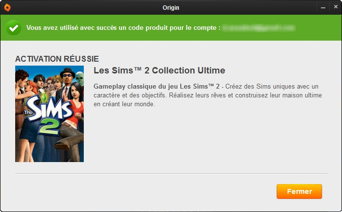 Origin - Installation des SIMS 2 Ultimate Edition