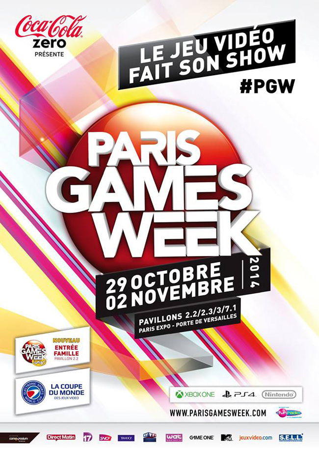 Affiche Paris Games Week 2014