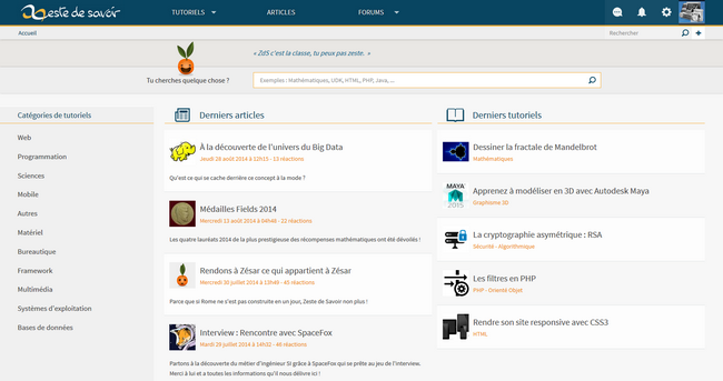 Capture Zeste de Savoir