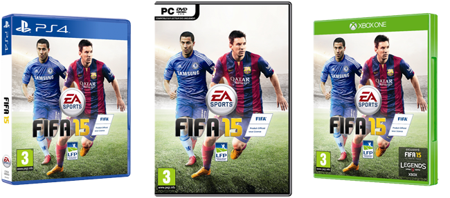 Jaquettes FIFA15