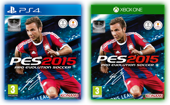 PES 2015 - Covers PS4 et Xbox One
