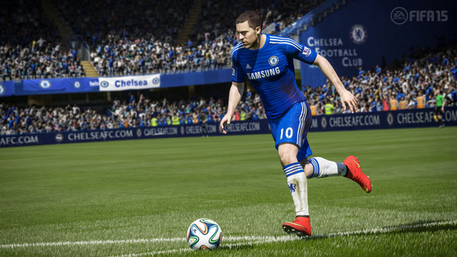 FIFA 15 - Visuel de Eden HAZARD