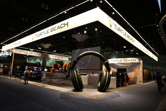 Stand Turtle Beach à l'E3 2014