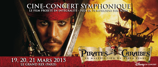 Titre Ciné-Concert Pirates des Caraïbes
