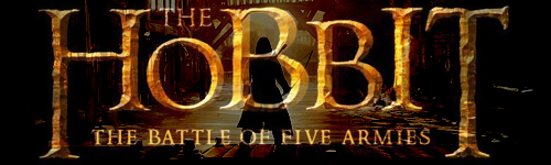 Bannière The Hobbit : The battle of five armies