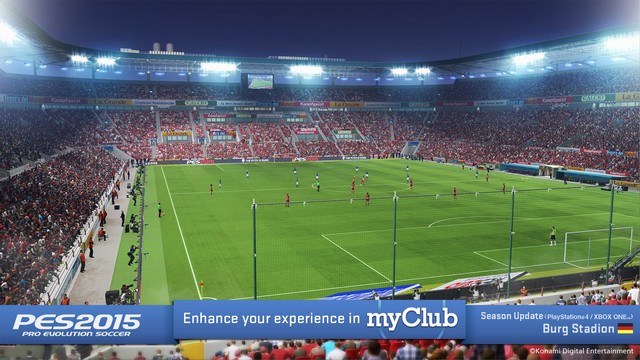 PES 2015 - Burg Stadion