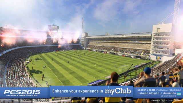 PES 2015 - Estadio Alberto J. Armando (dit "La Bombonera")