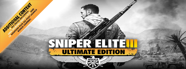 Bannière Sniper Elite 3 "Ultimate Edition"