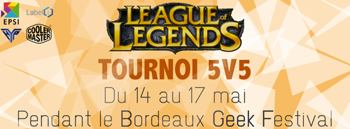 BGF : Tournoir League of Legends
