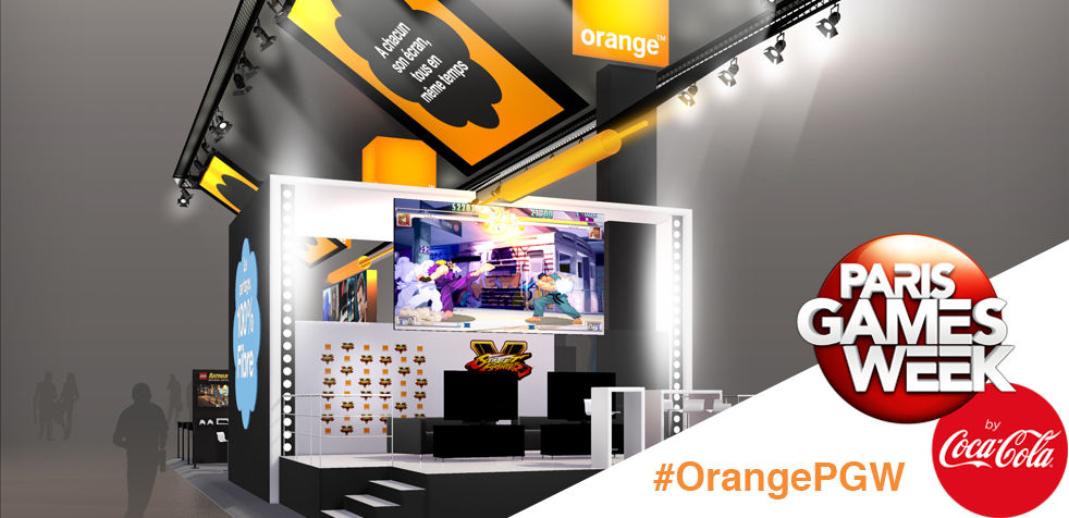 Paris Games Week 2015 : Stand #OrangePGW