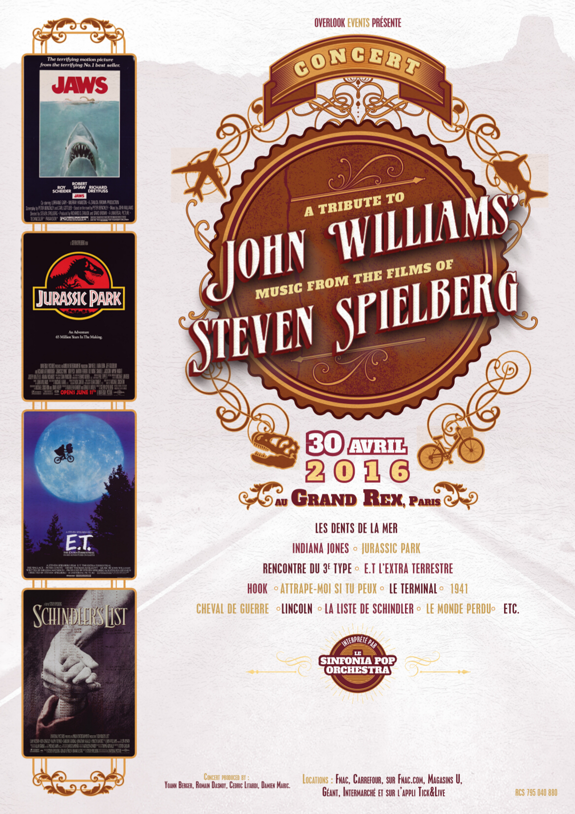 Tribute to John Williams : Music from the films of Steven Spielberg