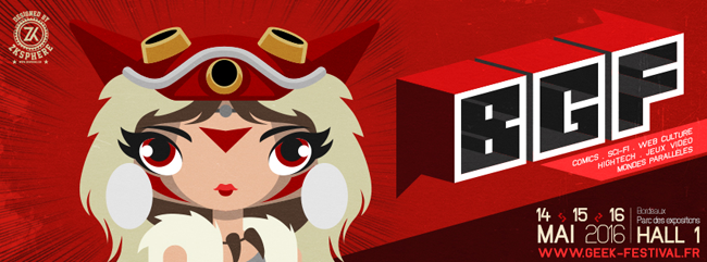 Bordeaux Geek Festival 2016 : Mononoké