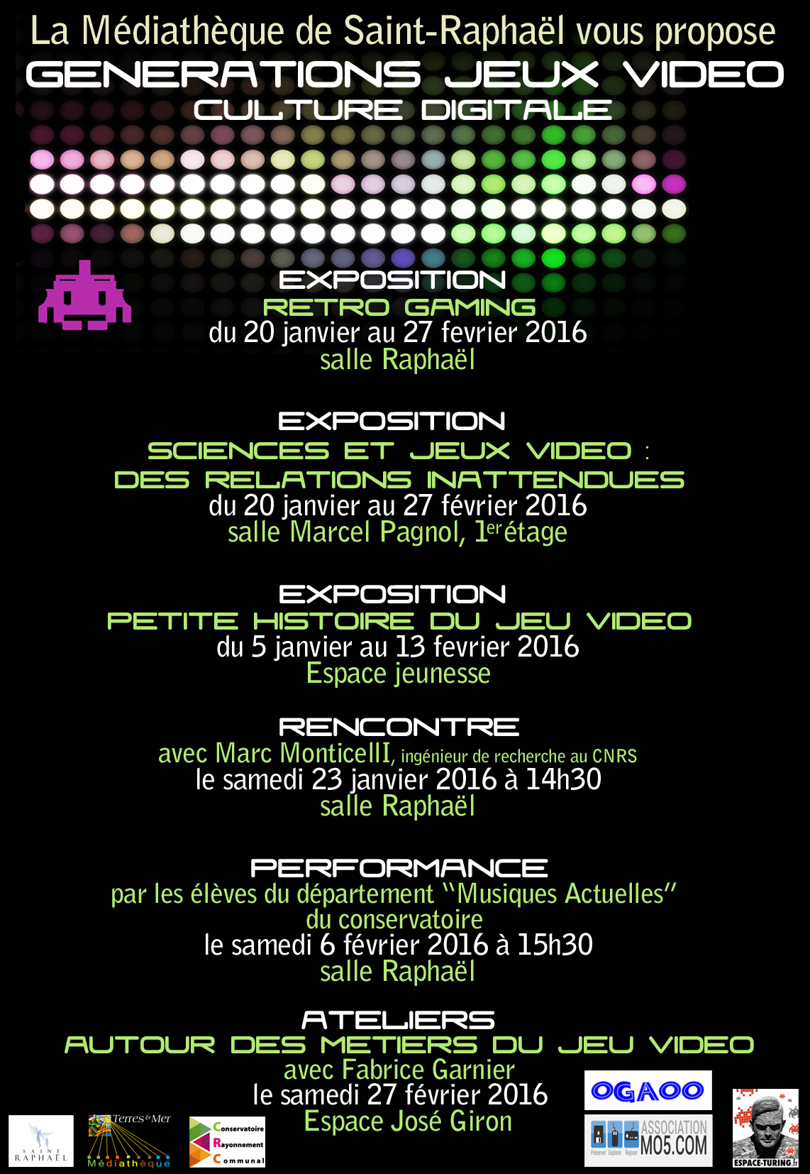 Exposition "Générations Jeux Vidéo"