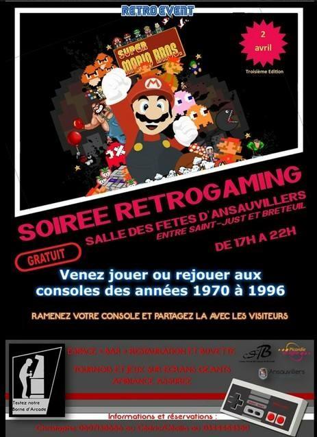Soirées Rétrogaming @ ANSAUVILLERS