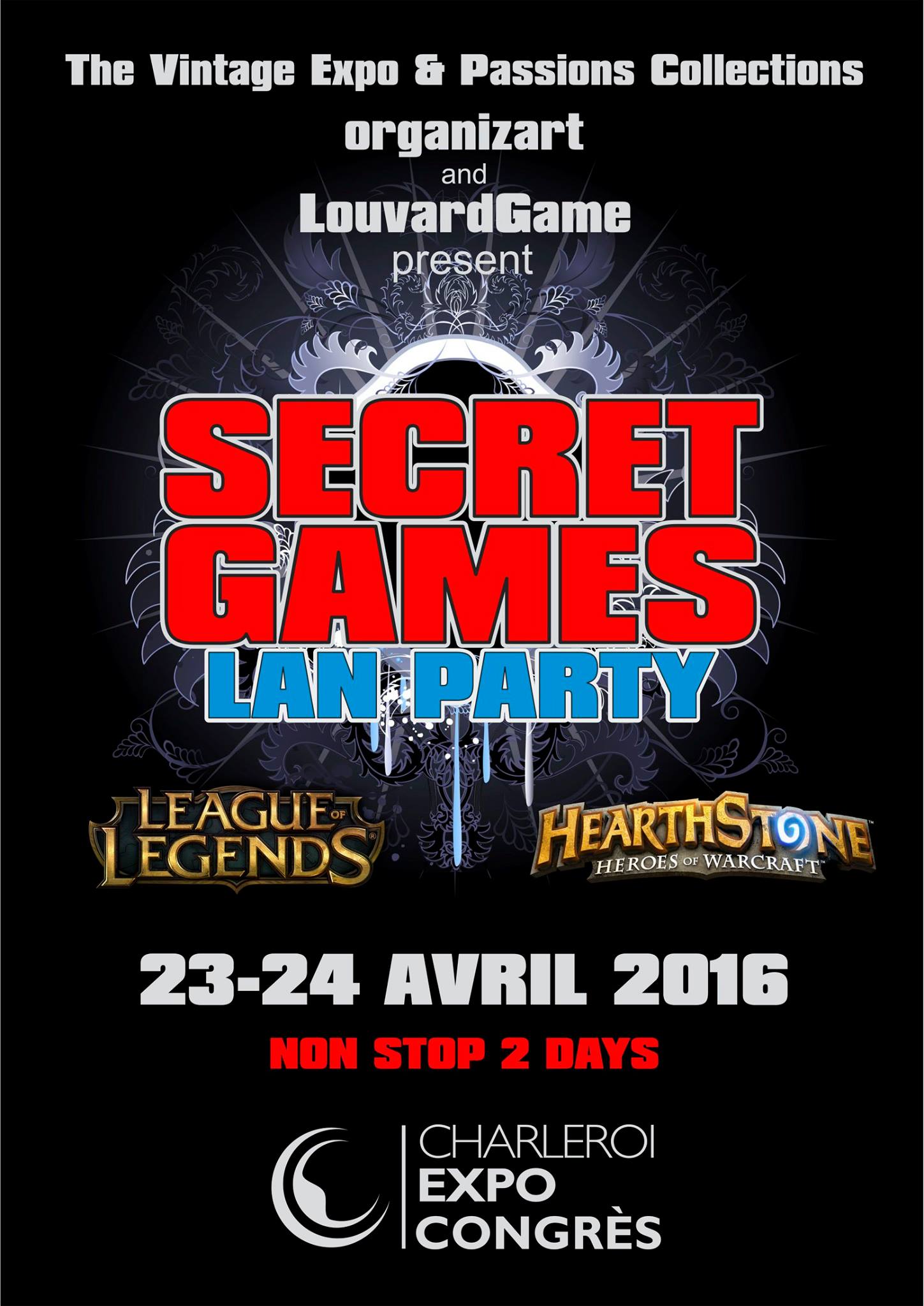 SECRET GAMES Lan Party @ The Vintage Expo ! 2016