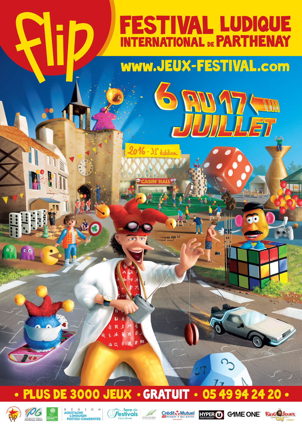 FLIP : Festival Ludique International de Parthenay 2016