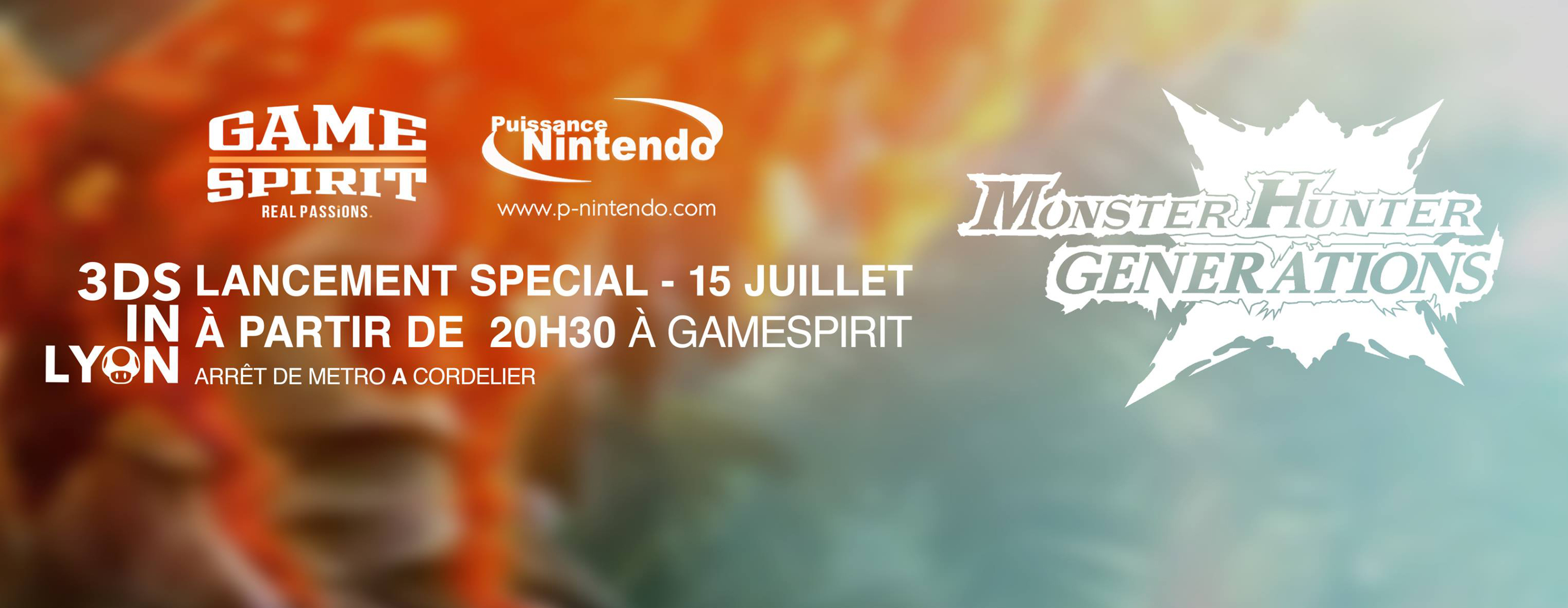 3DS in Lyon Spécial "Monster Hunter Générations"