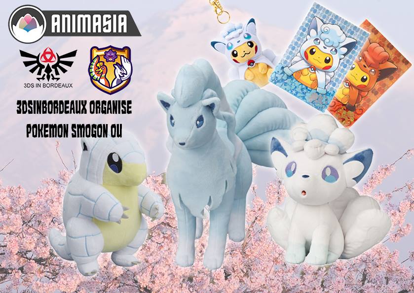 Tournoi "Smogon OU" by 3DS in Bordeaux @ Animasia LE HAILLAN