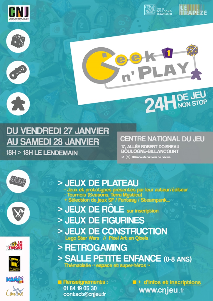 Geek n' Play - 24h de jeu non-stop