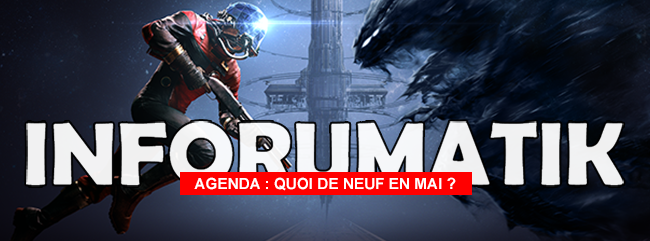 [AGENDA] Quoi de neuf en Mai ?