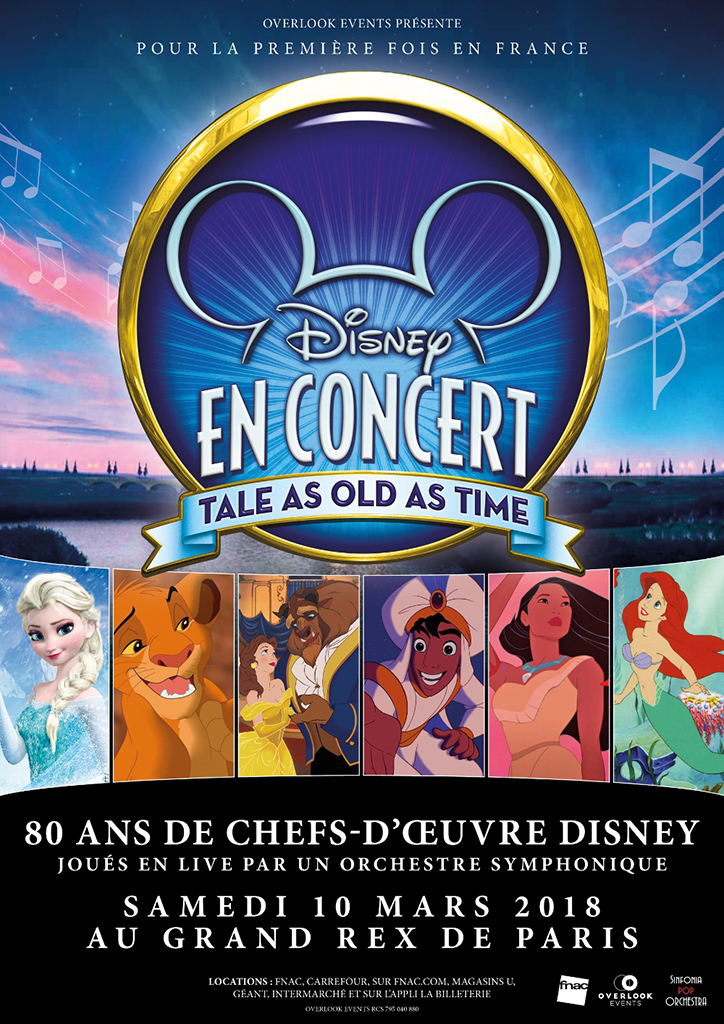 Disney en Concert "Tales as old as time" @ PARIS