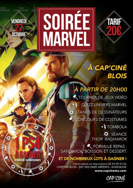 Soirée Marvel @ BLOIS #1