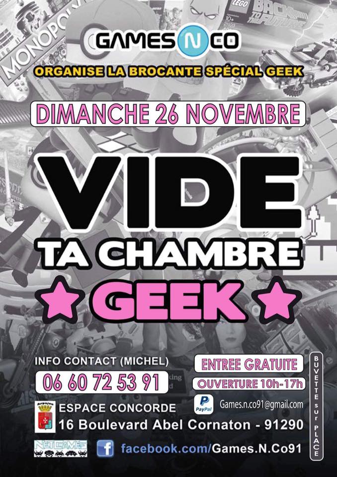 Vide ta Chambre "Spécial GEEK" #3