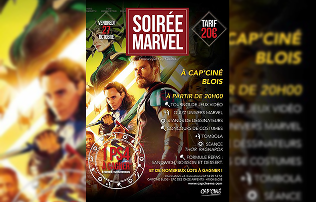 Soirée Marvel @ BLOIS #1