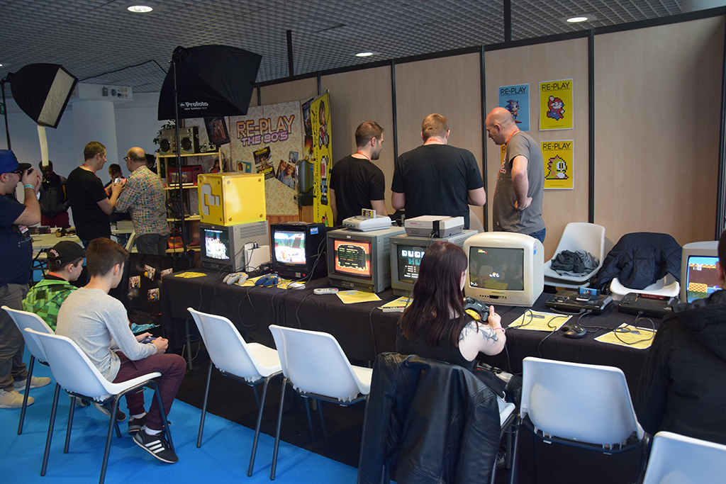 Festival International des Jeux CANNES 2018 : Zone jeux vidéo (Chez Marcus by Re-Play)