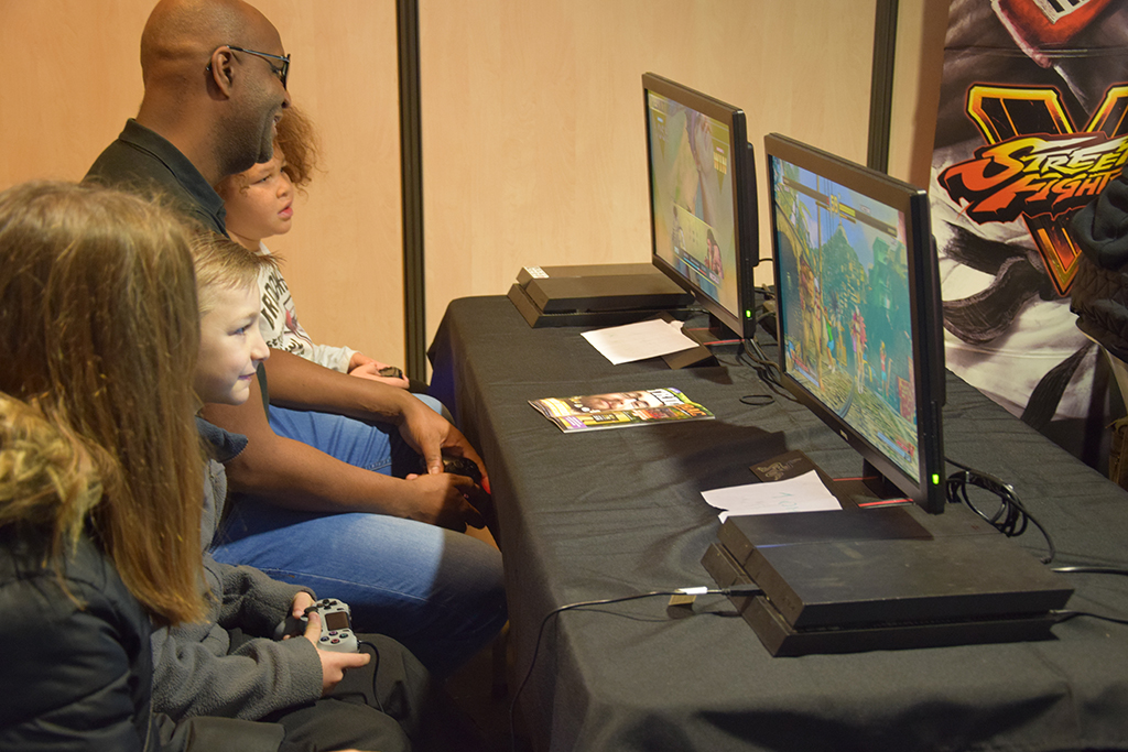 Festival International des Jeux CANNES 2018 : Zone jeux vidéo (Tournoi Street Fighter)