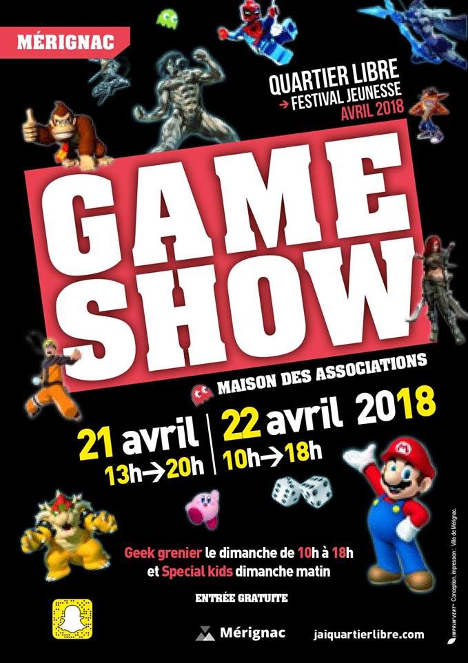 Mérignac Game Show 2018