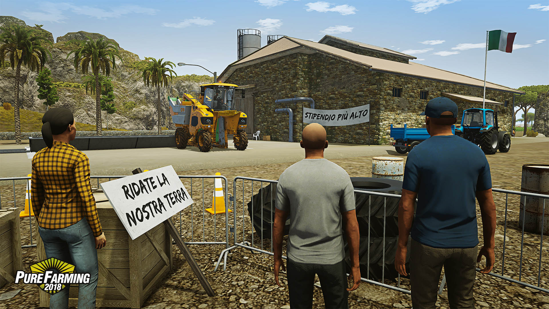 Pure Farming 2018 : Screenshot