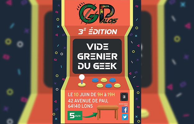 Vide Grenier du Geek #3 @ LONS