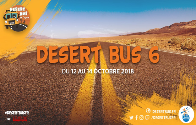 Desert Bus de L'Espoir 2018