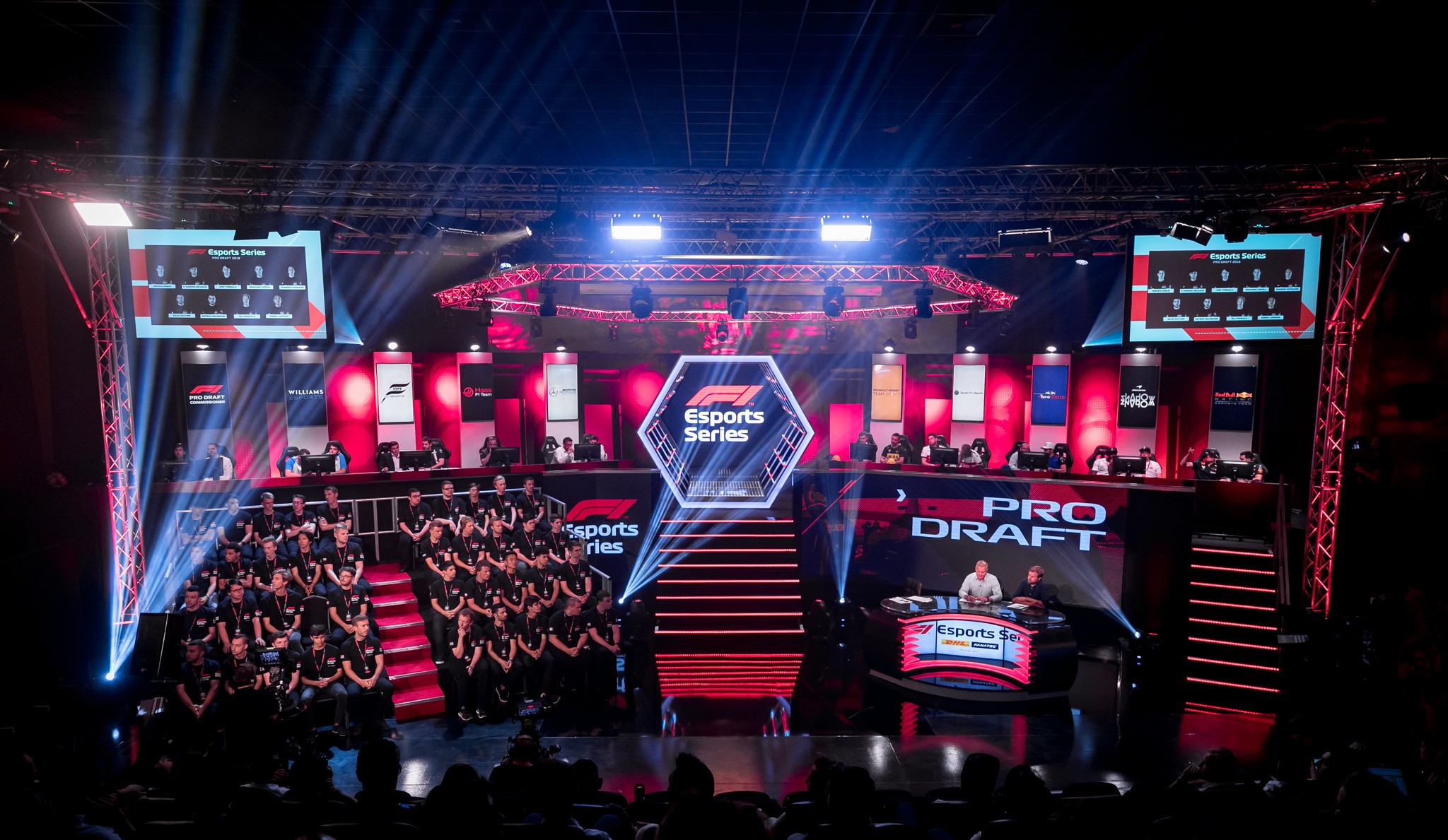 F1 Esports 2018 Draft - Gfinity Arena
