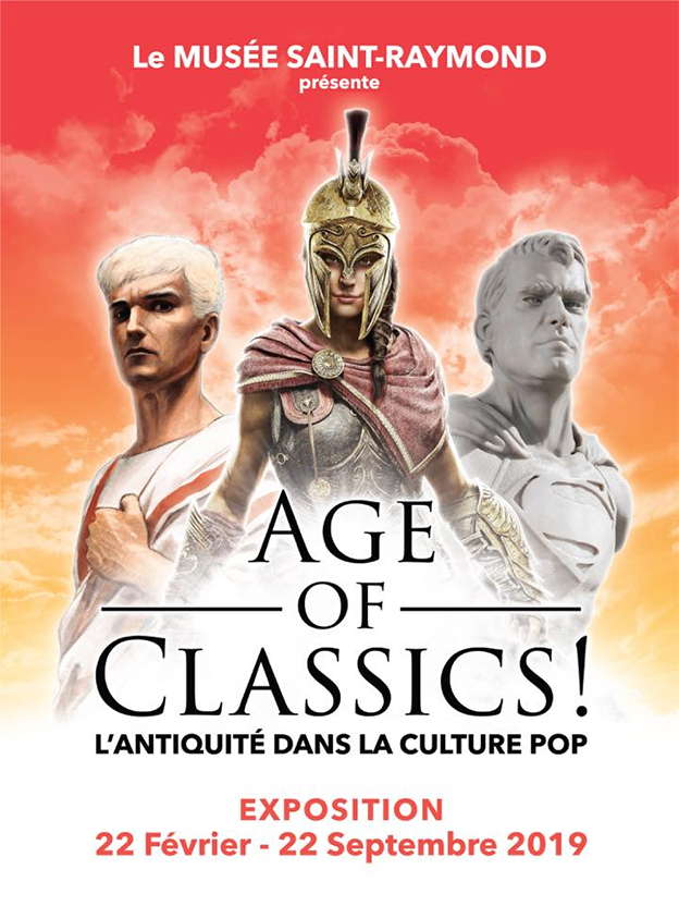 Exposition "Age of Classics ! L'antiquité dans la culture POP"